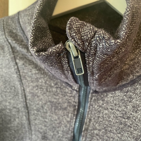 Lululemon Daily Yoga Herringbone Dark Swan Full Zip Size 6 Jacket Sweatshirt Top - Picture 6 of 6